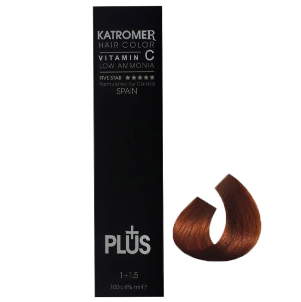 رنگ مو کاترومر شماره H7 بلوند عسلی روشن حجم 100 میلی لیتر