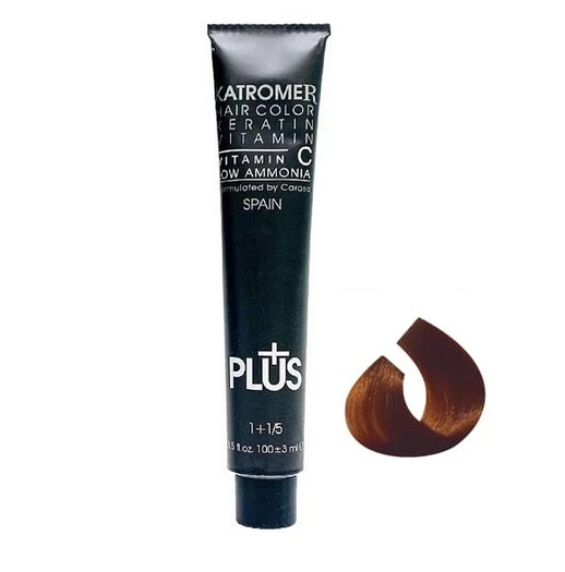 رنگ مو کاترومر شماره T7 تنباکویی روشن حجم 100 میلی لیتر