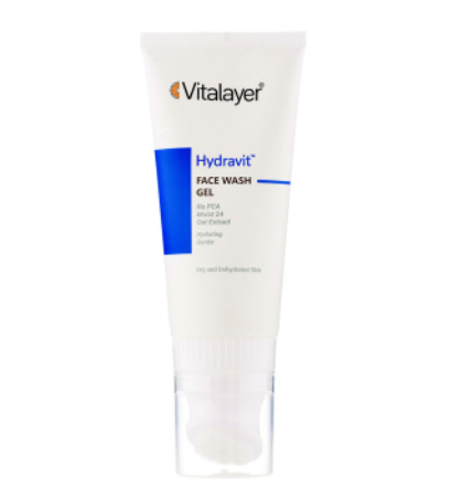 ژل شستشوی صورت ویتالیر مدل Hydravit برای پوست خشک، حجم 200 میلی لیتر